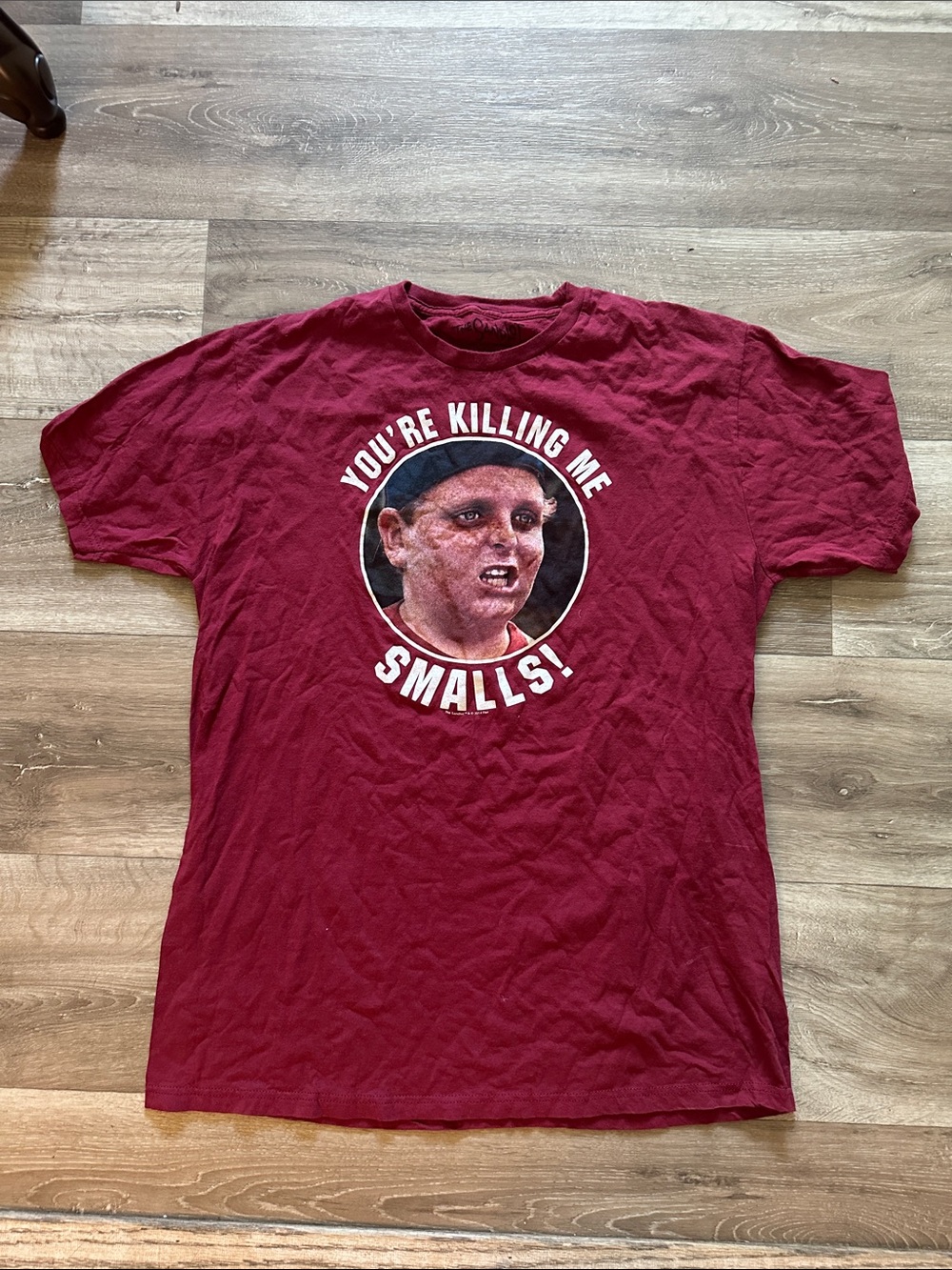 Maroon Graphic Short Sleeve Tee - You're Killing Me Smalls